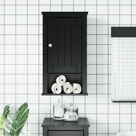 Bathroom Wall Cabinet Berg Solid Wood Pine