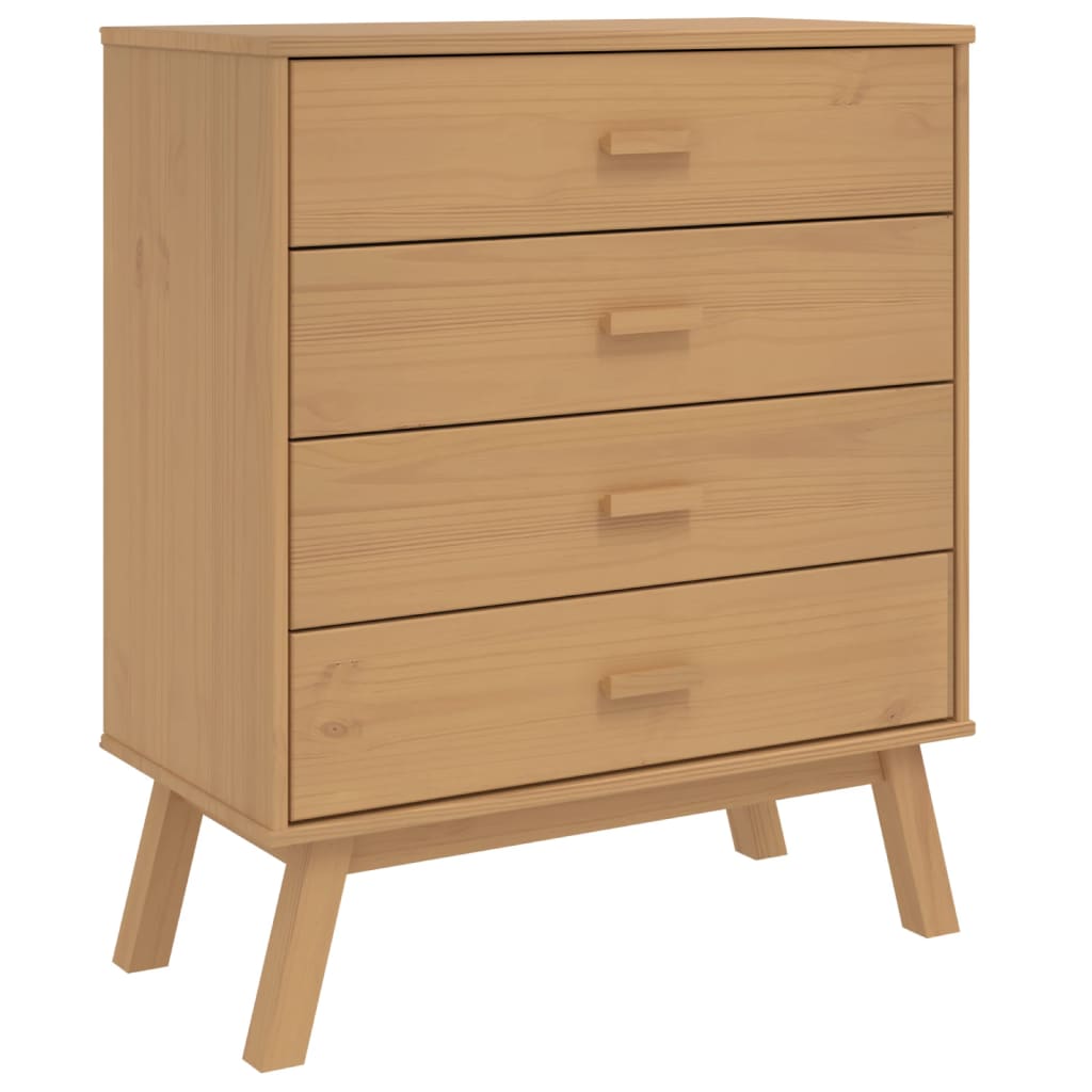 Drawer Cabinet Olden Solid Wood Pine