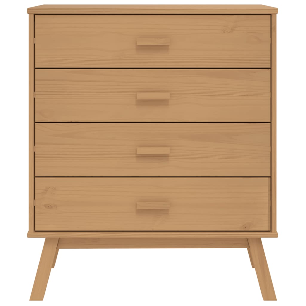 Drawer Cabinet Olden Solid Wood Pine