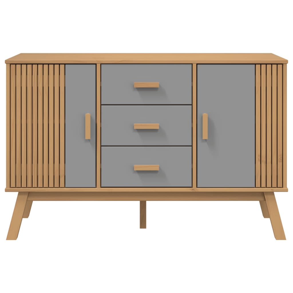 Sideboard Olden 44.9&quot;X16.9&quot;X28.9&quot; Solid Wood Pine