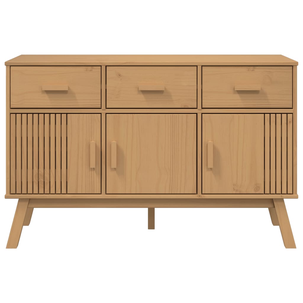 Sideboard Olden 44.9&quot;X16.9&quot;X28.9&quot; Solid Wood Pine