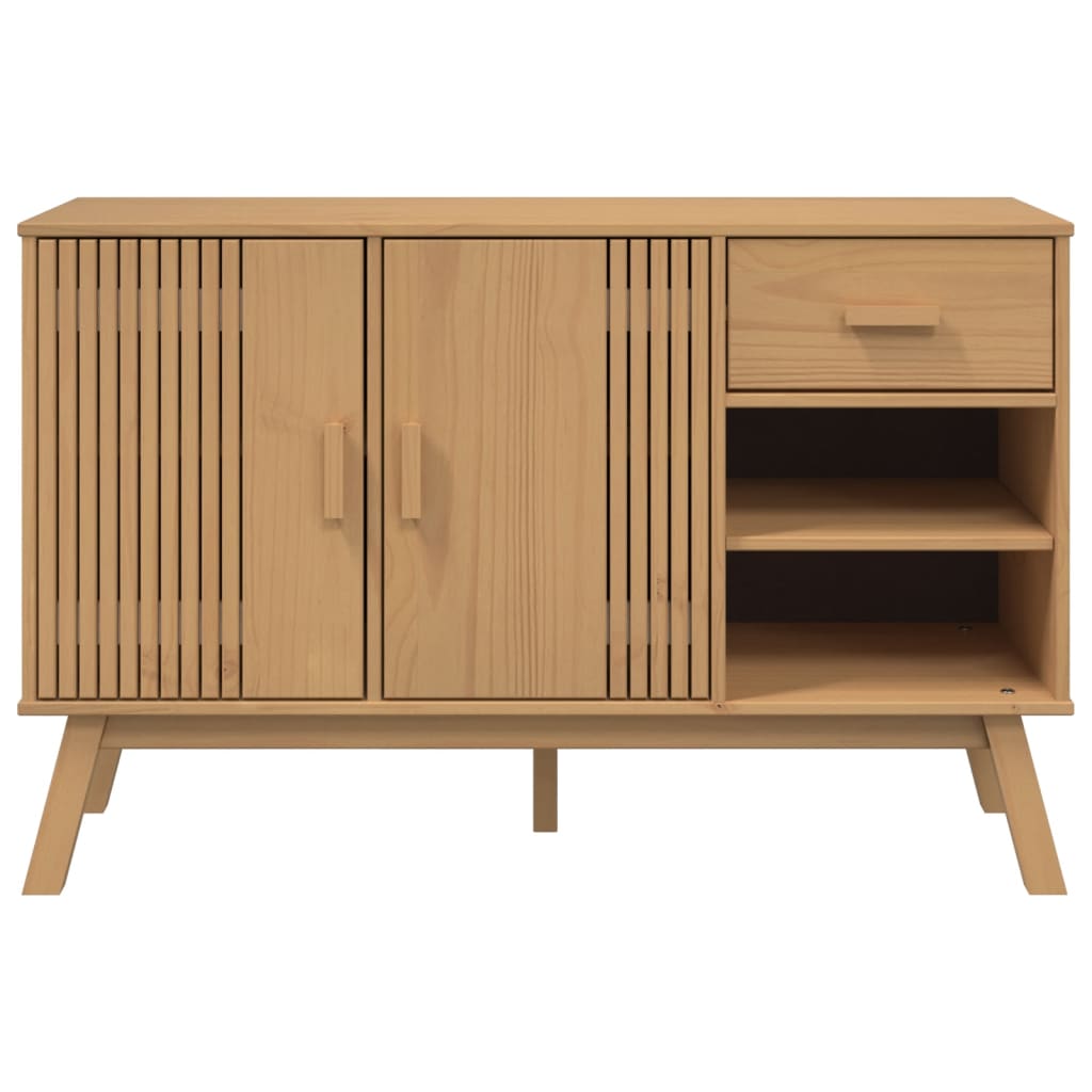 Sideboard Olden 44.9&quot;X16.9&quot;X28.9&quot; Solid Wood Pine