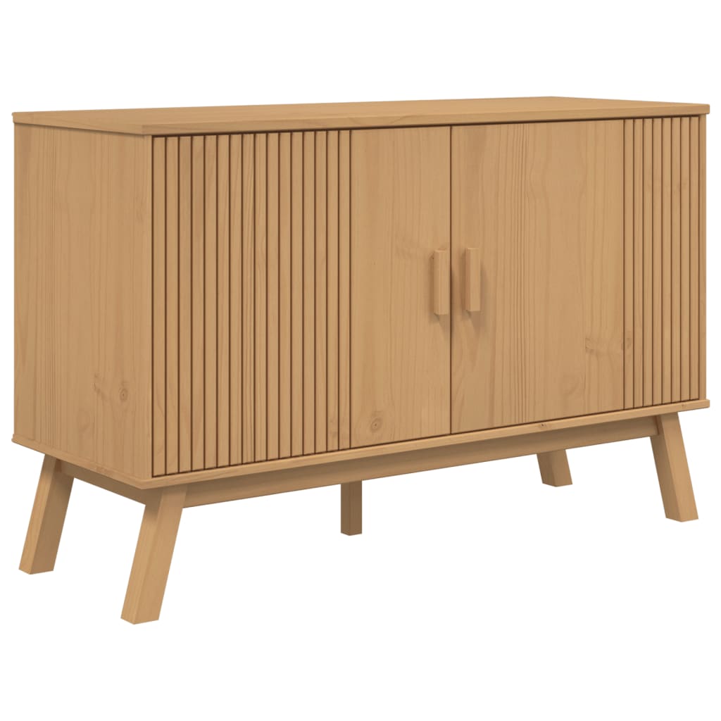 Sideboard Olden 44.9&quot;X16.9&quot;X28.9&quot; Solid Wood Pine