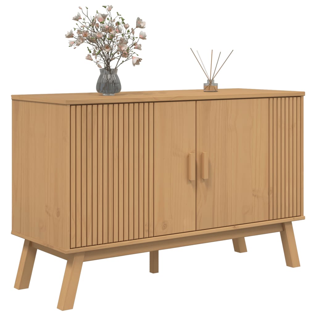 Sideboard Olden 44.9&quot;X16.9&quot;X28.9&quot; Solid Wood Pine