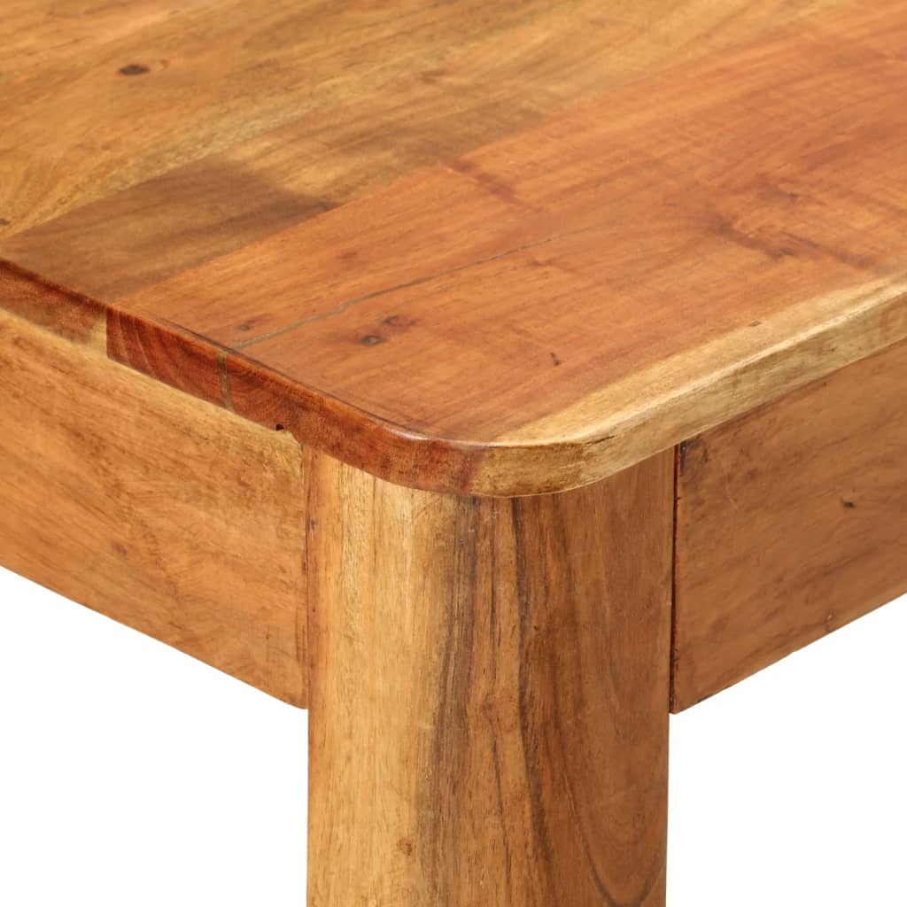 Dining Table Solid Wood Acacia