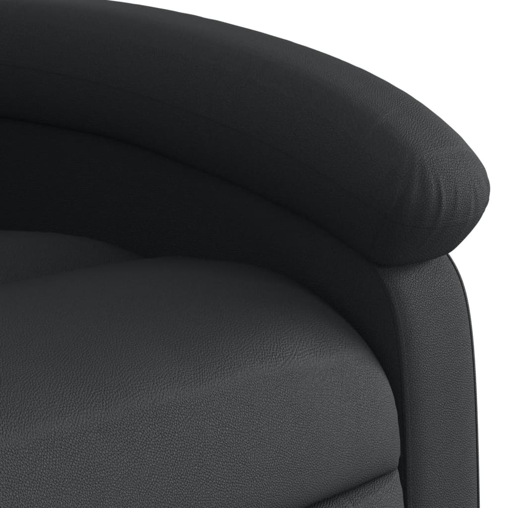 Massage Recliner Chair Real Leather