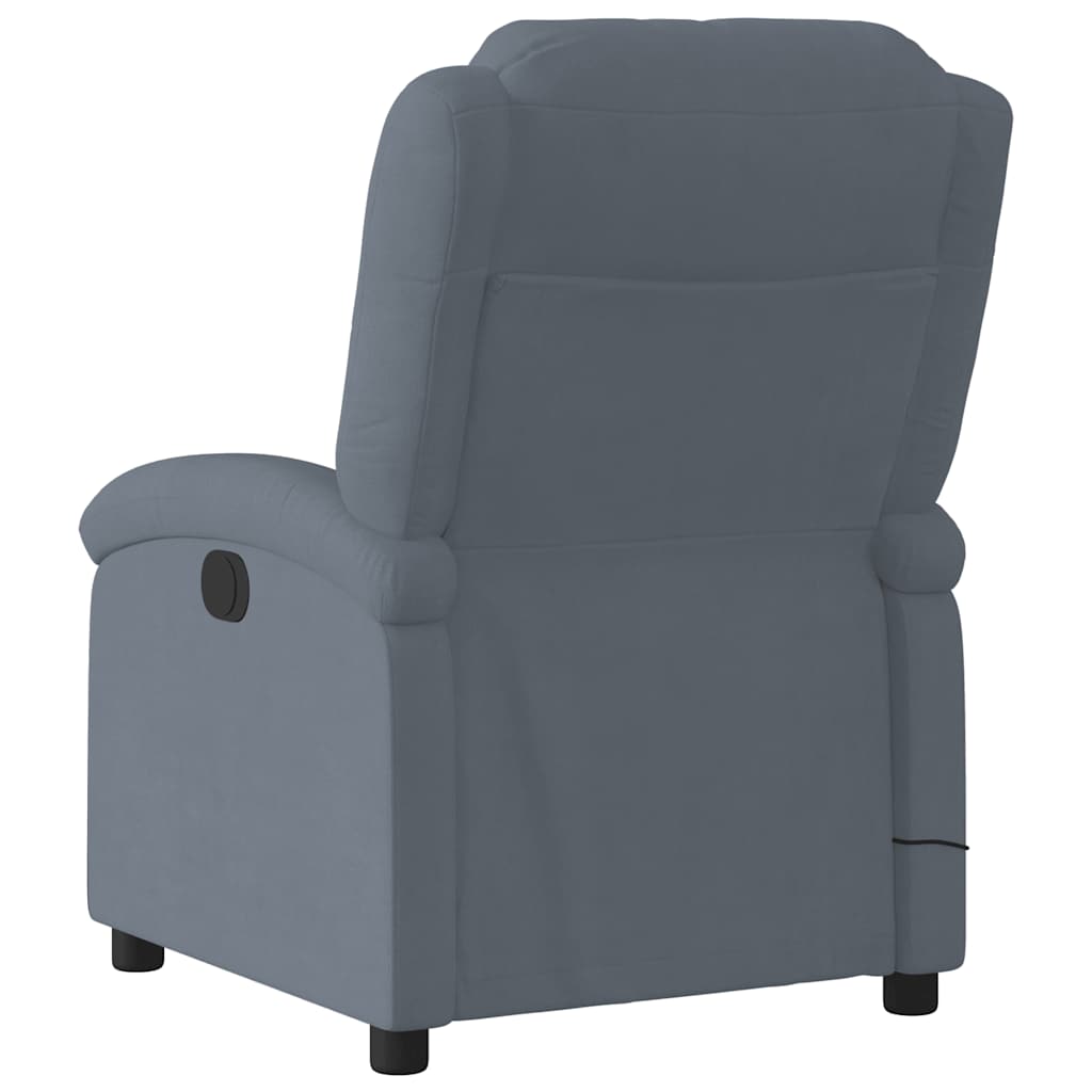 Massage Recliner Chair Velvet