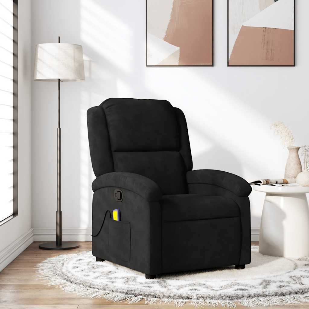 Massage Recliner Chair Velvet