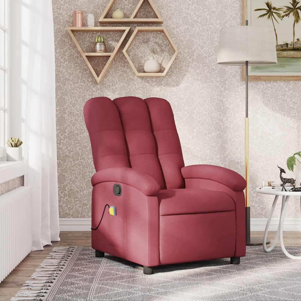 Massage Recliner Chair Fabric