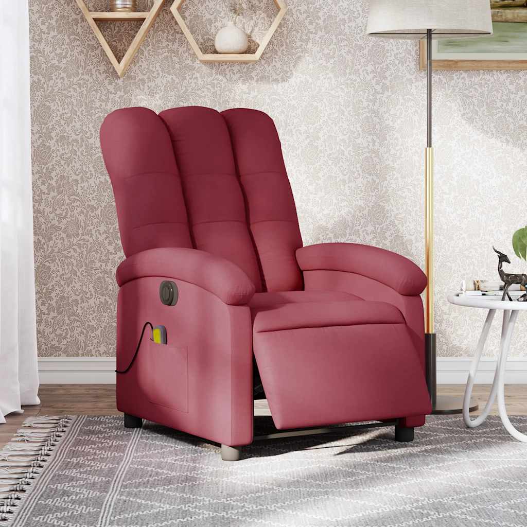 Massage Recliner Chair Fabric