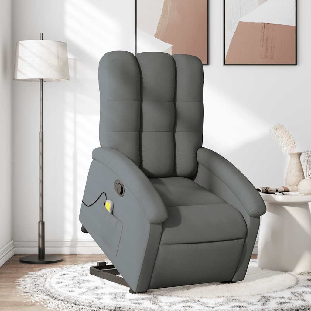 Stand Up Massage Recliner Chair Fabric