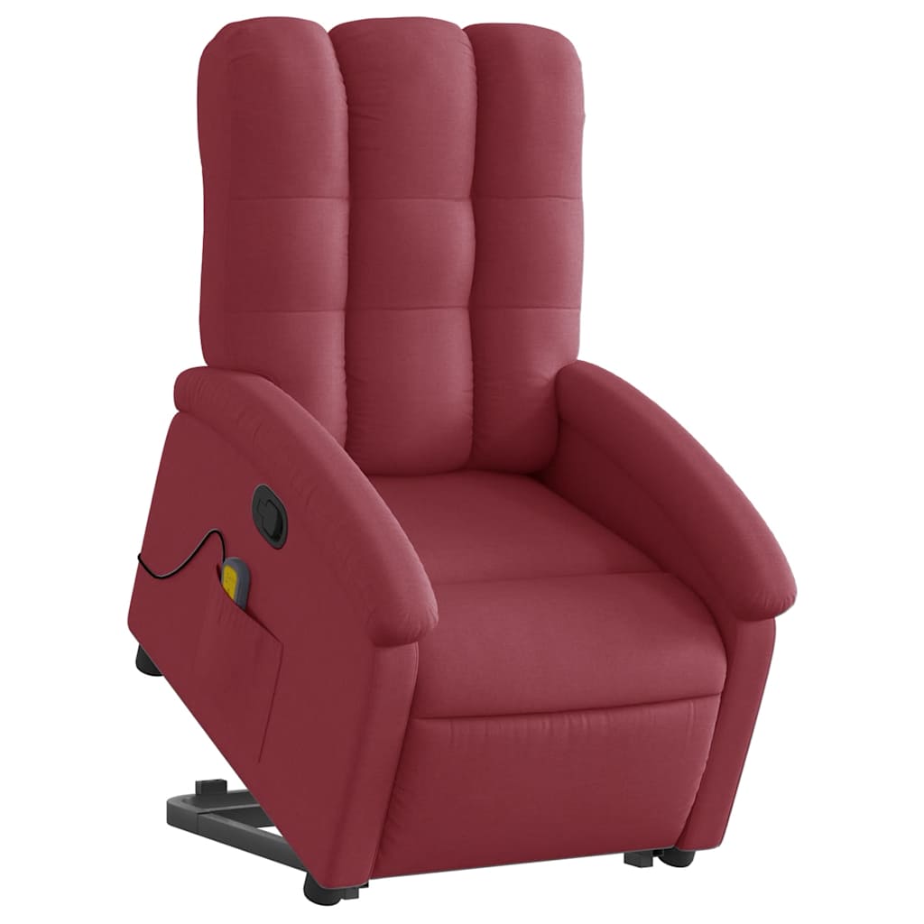 Stand Up Massage Recliner Chair Fabric