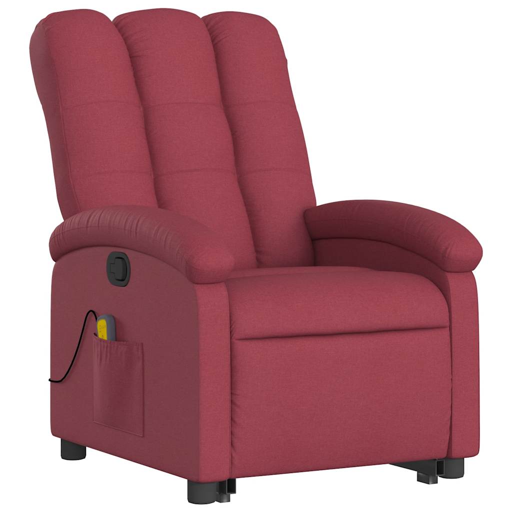 Stand Up Massage Recliner Chair Fabric