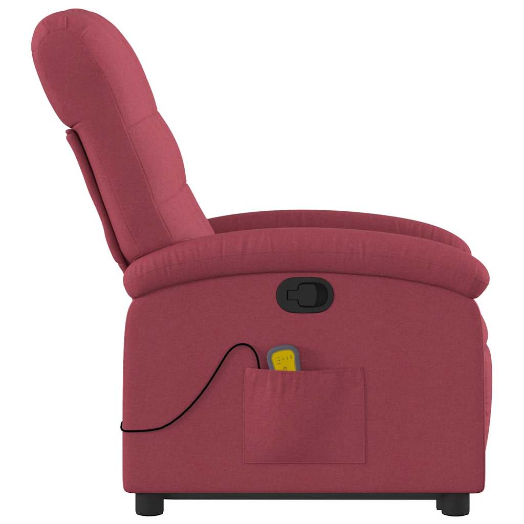 Stand Up Massage Recliner Chair Fabric