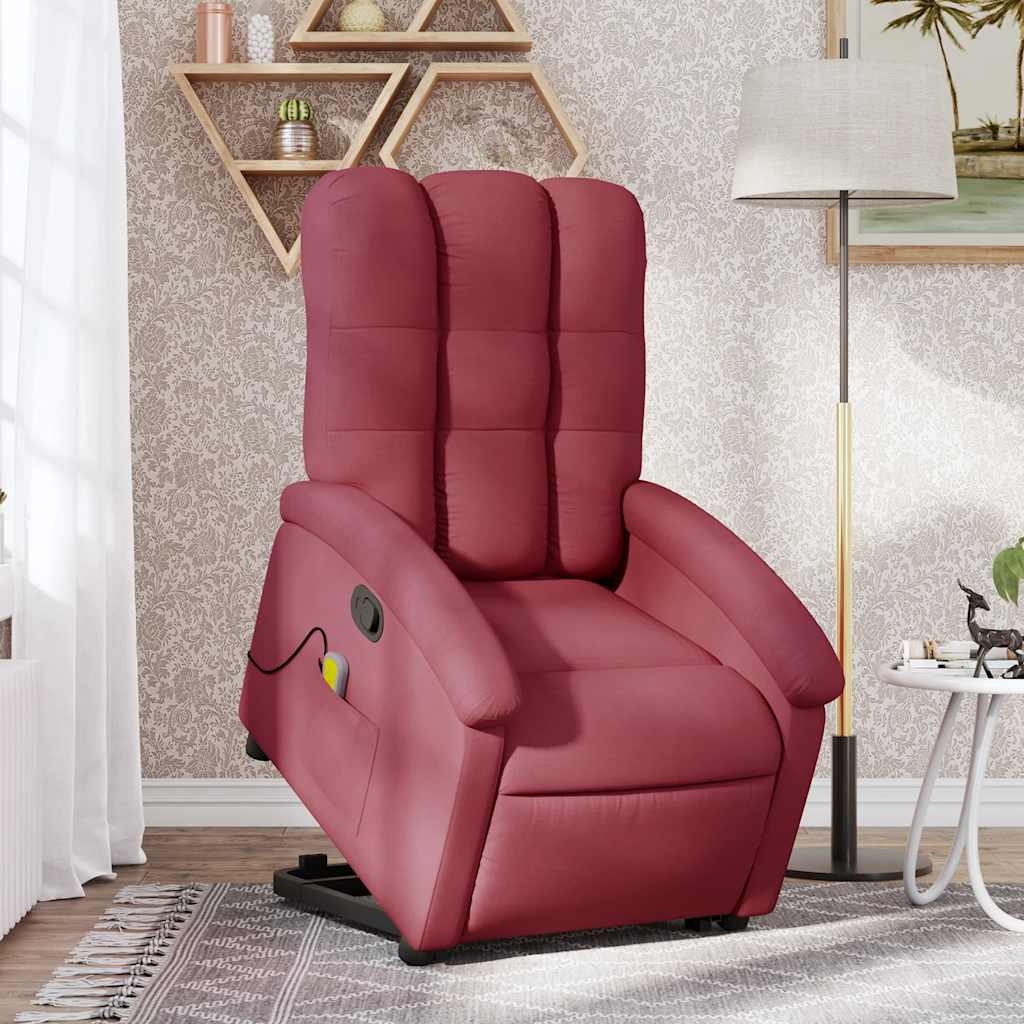 Stand Up Massage Recliner Chair Fabric