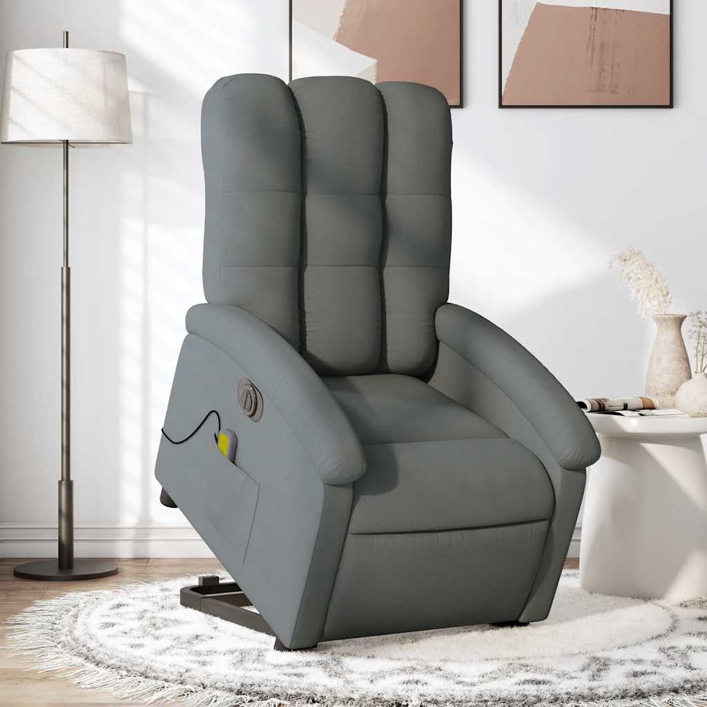 Stand Up Massage Recliner Chair Fabric