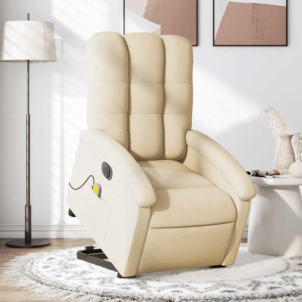 Stand Up Massage Recliner Chair Fabric