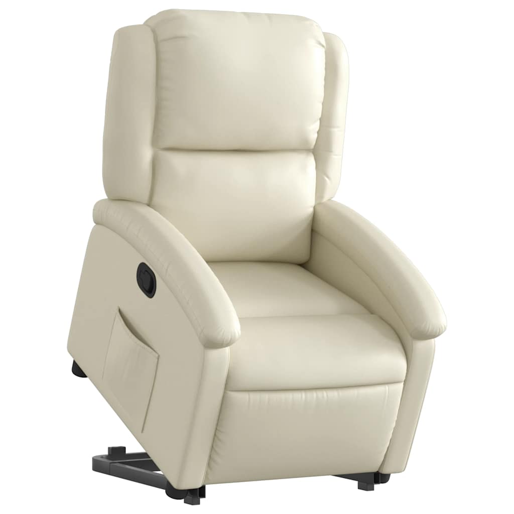 Stand Up Recliner Chair Faux Leather