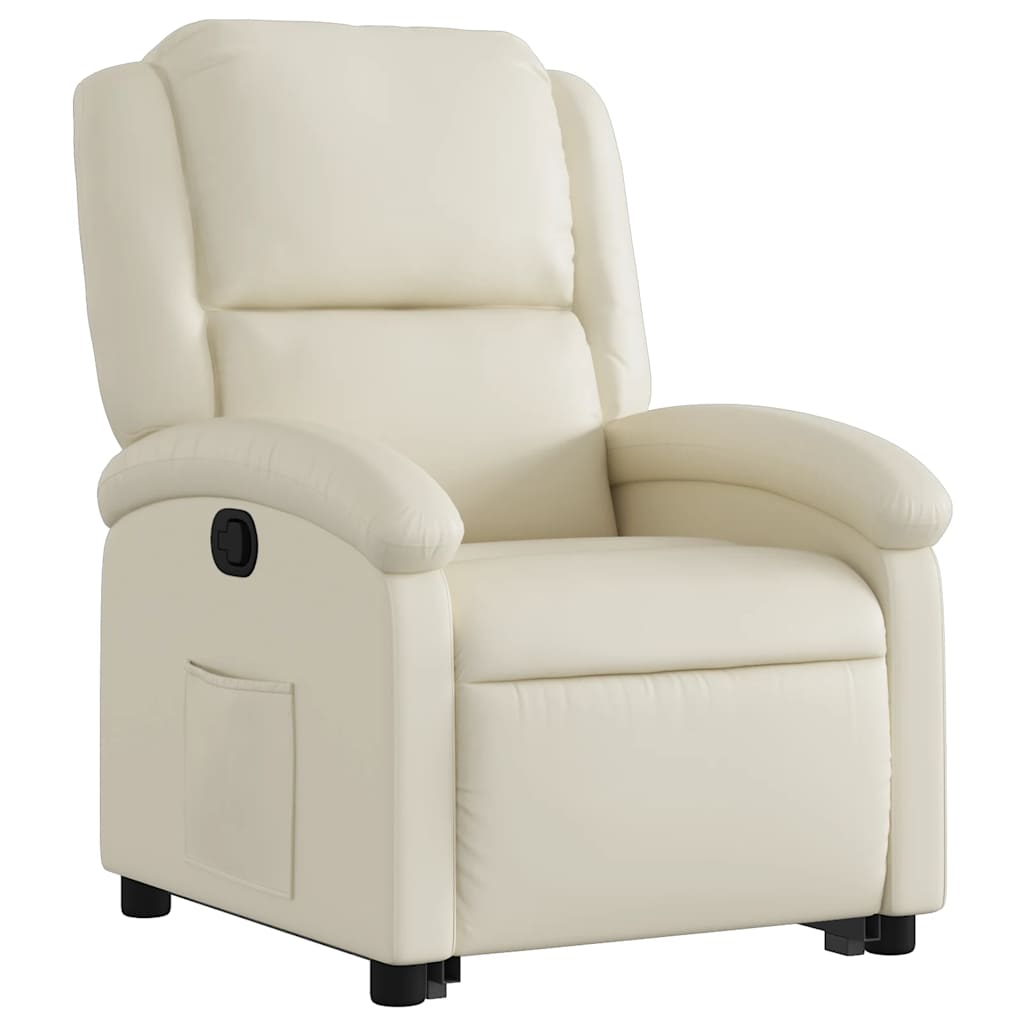 Stand Up Recliner Chair Faux Leather