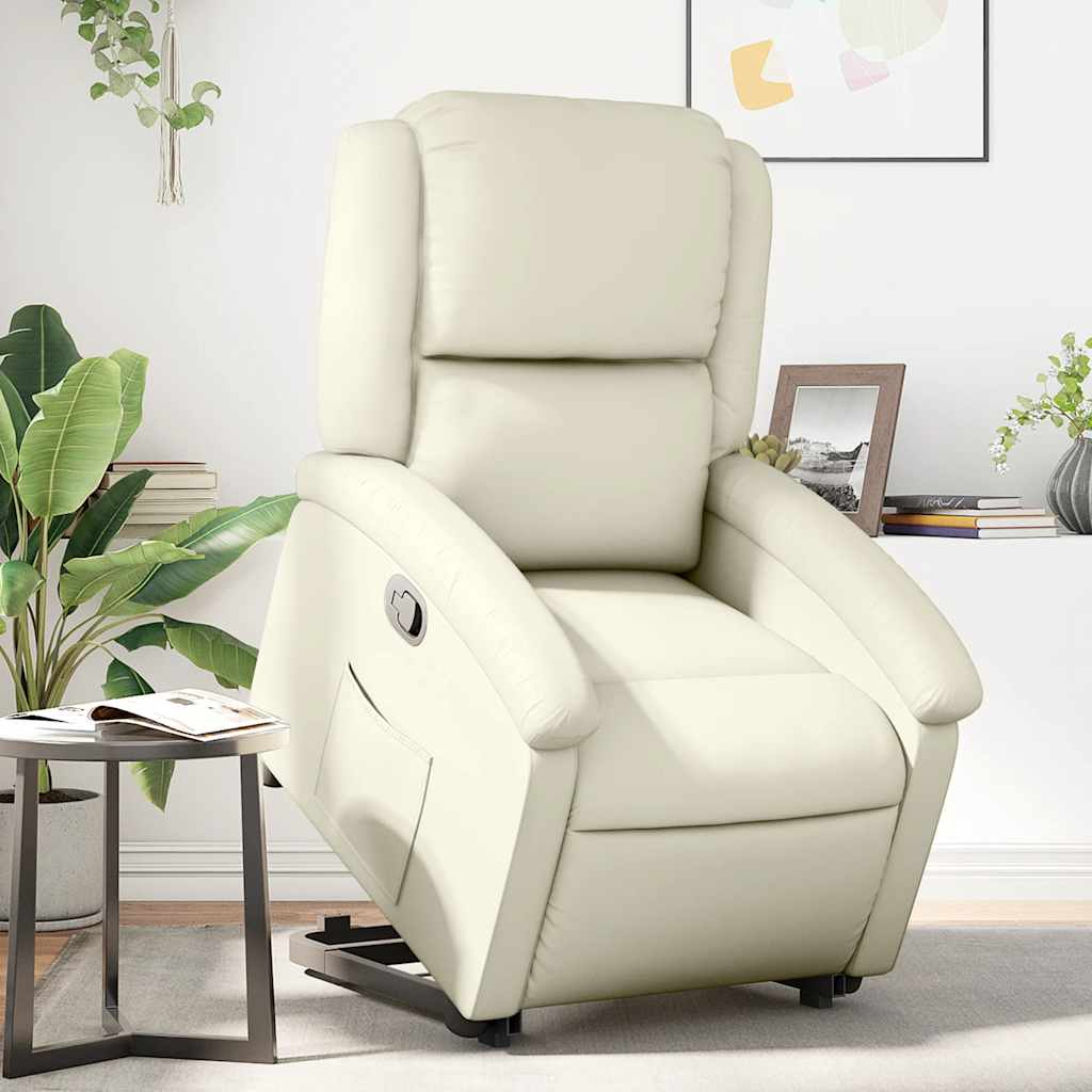 Stand Up Recliner Chair Faux Leather