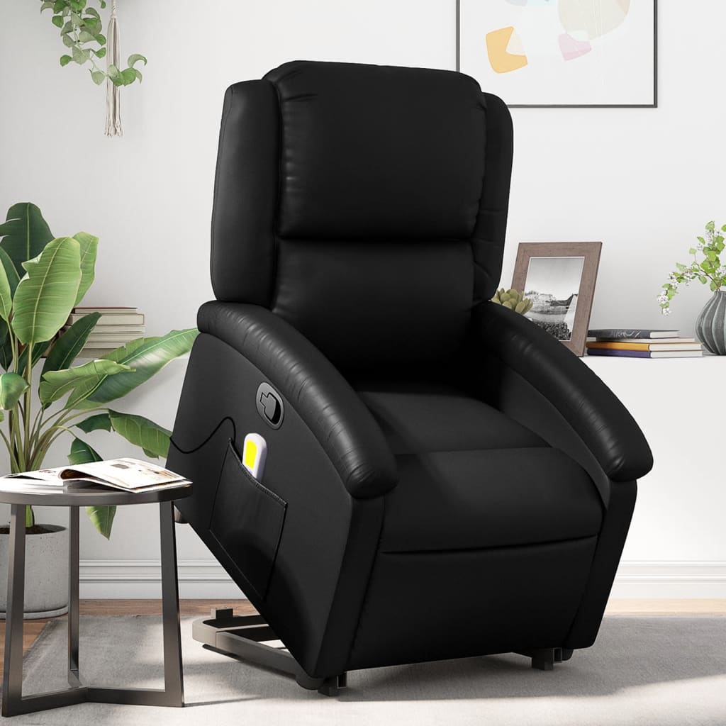 Stand Up Recliner Chair Faux Leather