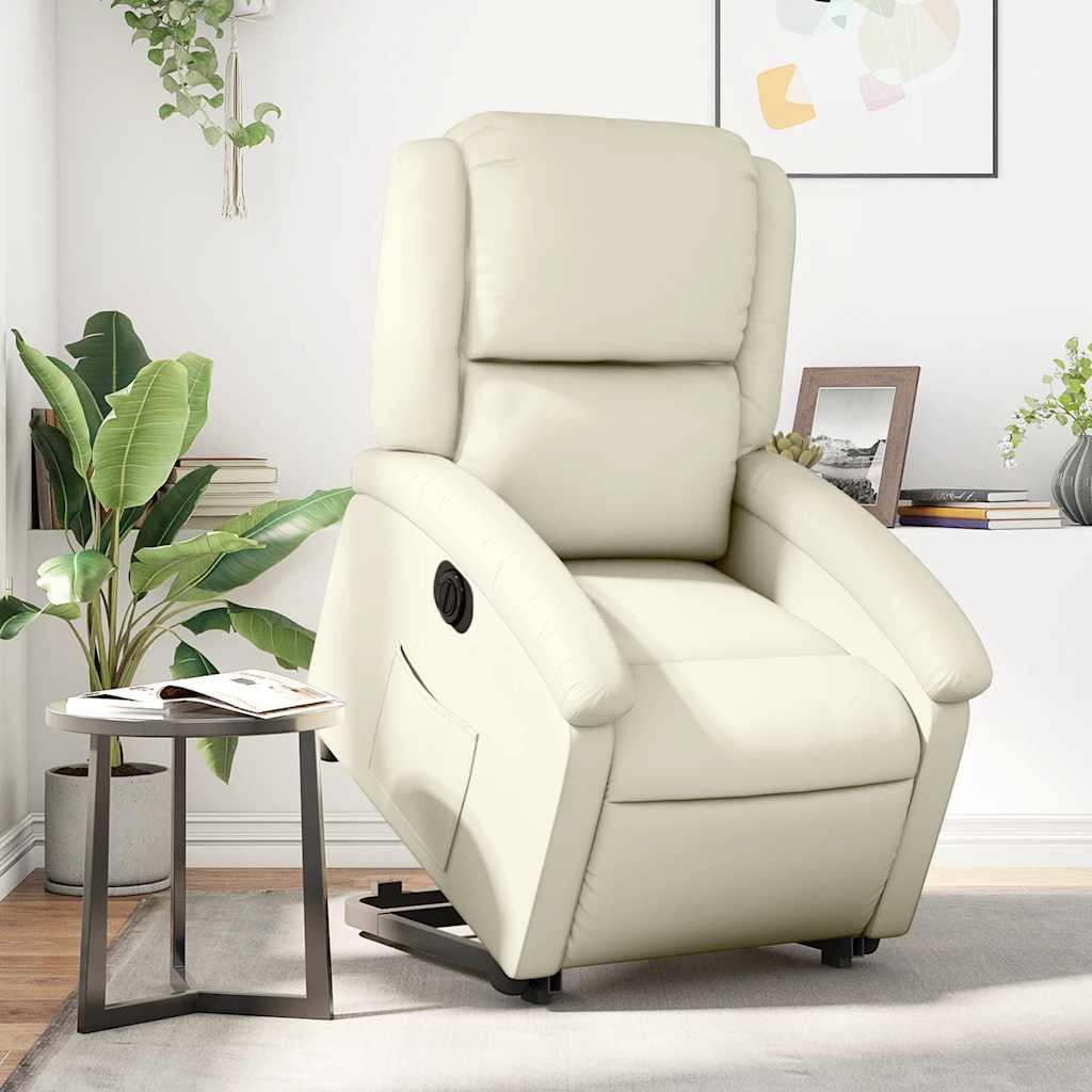 Stand Up Recliner Chair Faux Leather