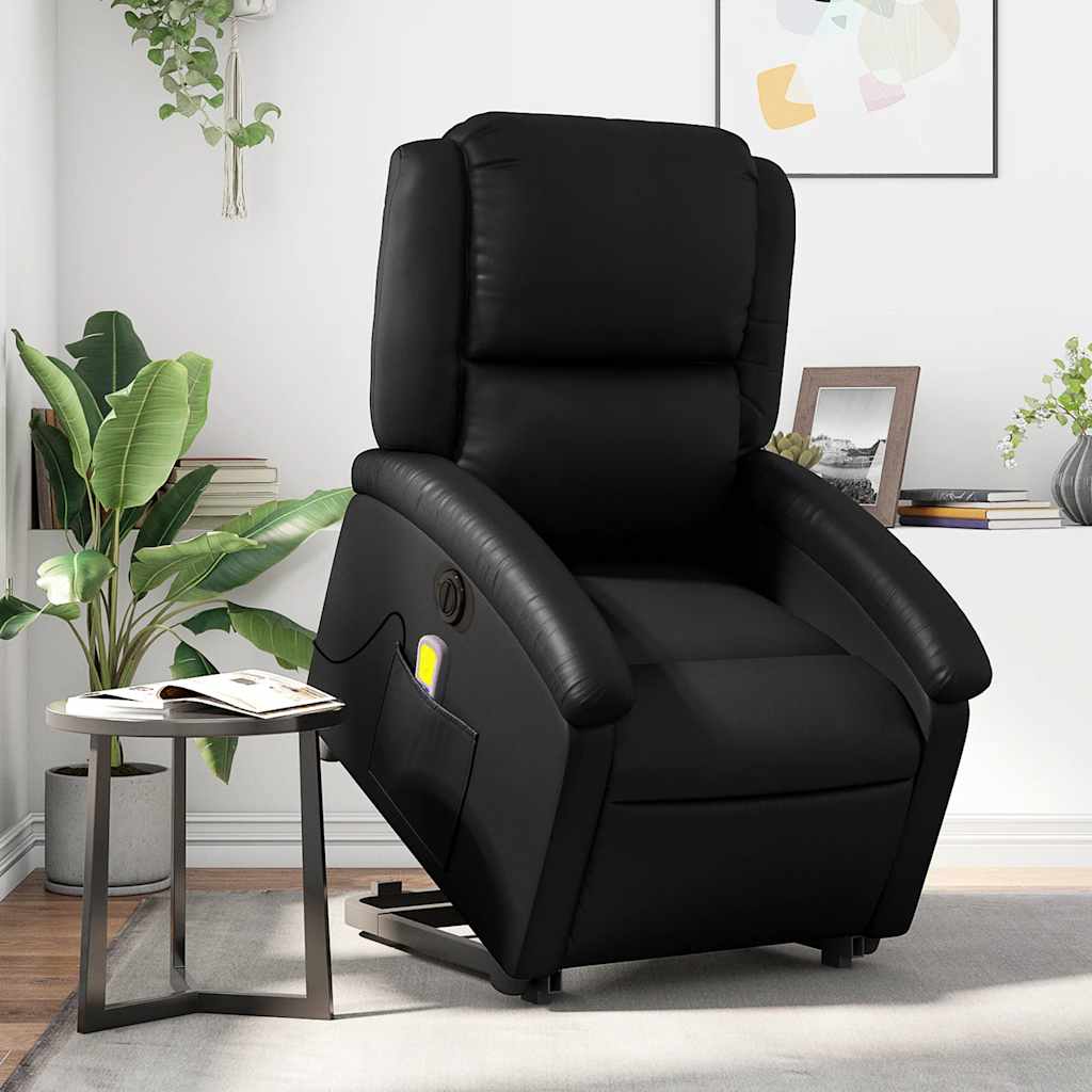 Stand Up Recliner Chair Faux Leather