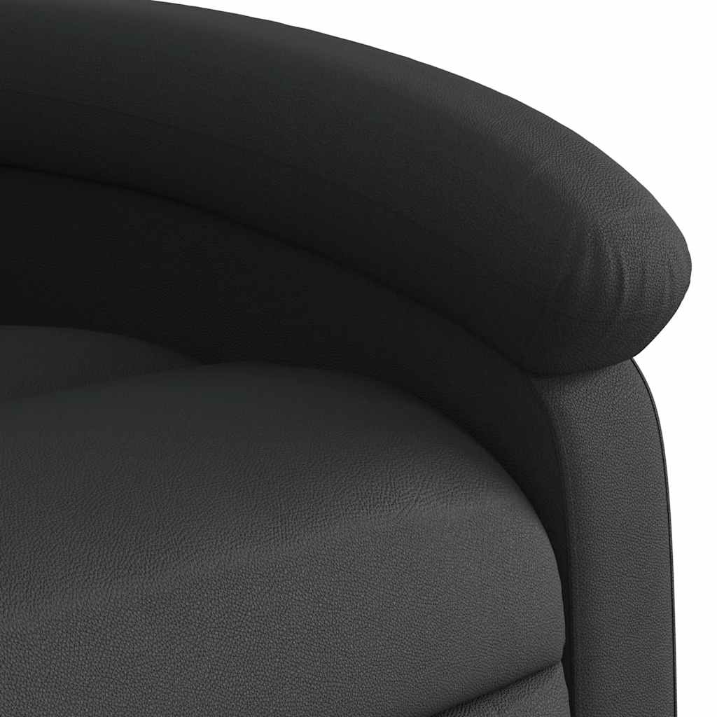 Stand Up Massage Recliner Chair Real Leather