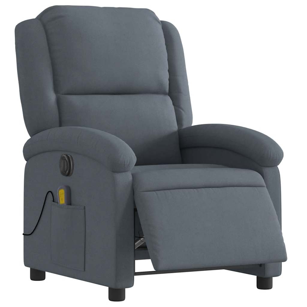 Electric Massage Recliner Chair Velvet