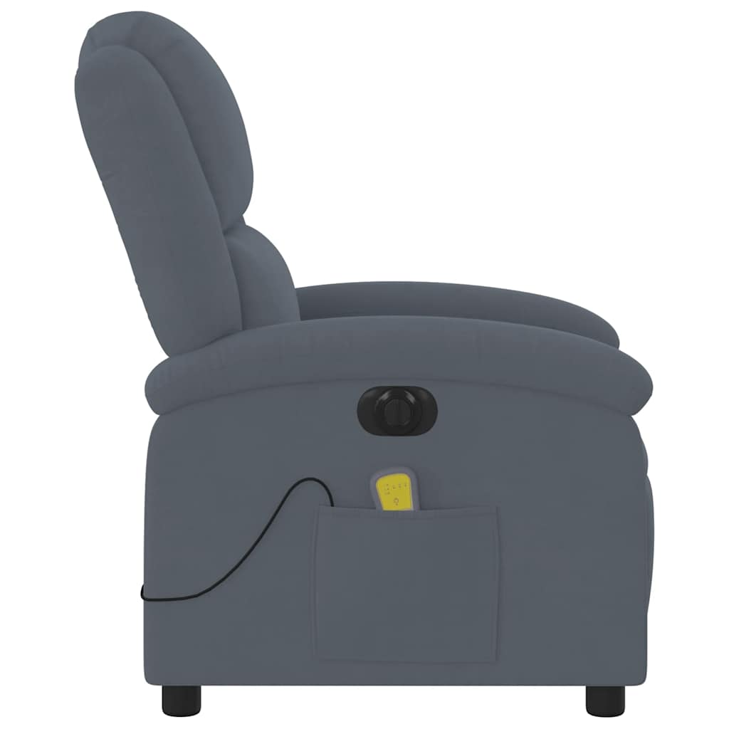 Electric Massage Recliner Chair Velvet