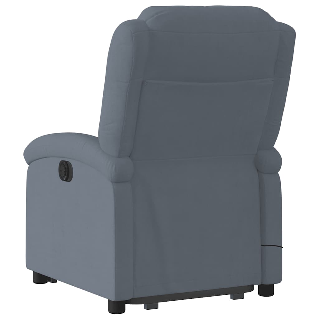 Electric Stand Up Massage Recliner Chair Velvet