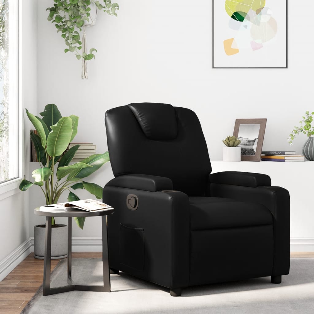 Electric Massage Recliner Chair Faux Leather