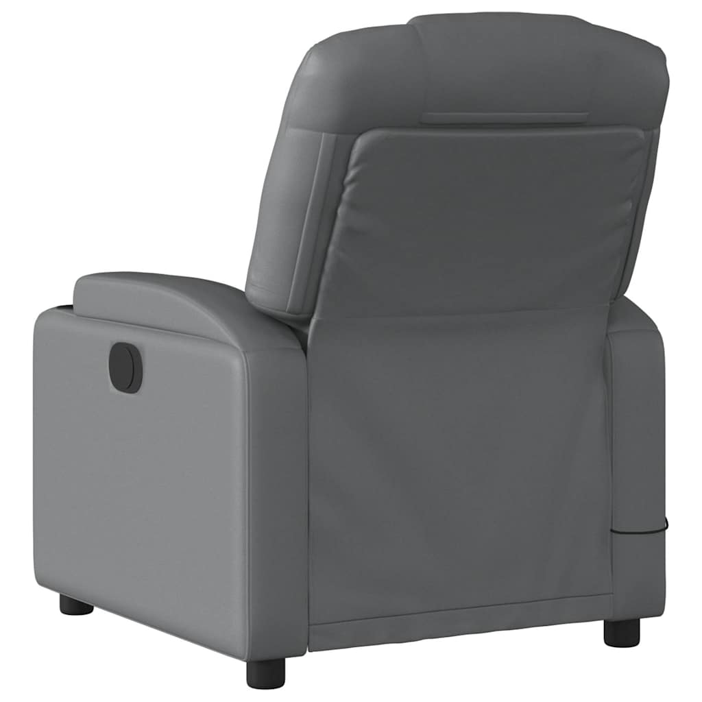 Electric Massage Recliner Chair Faux Leather