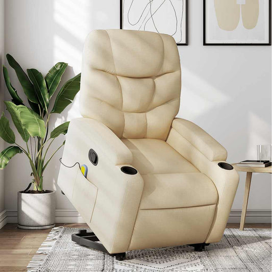 Stand Up Massage Recliner Chair Fabric