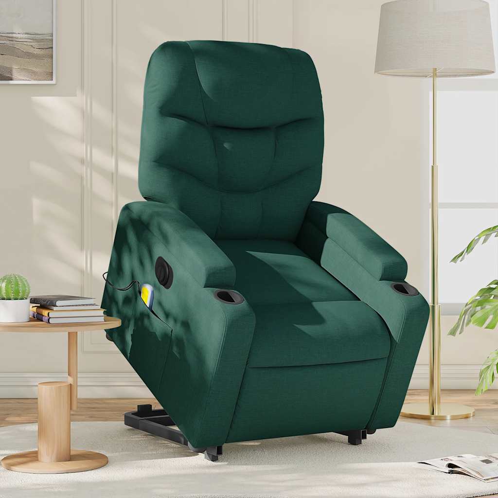 Stand Up Massage Recliner Chair Fabric