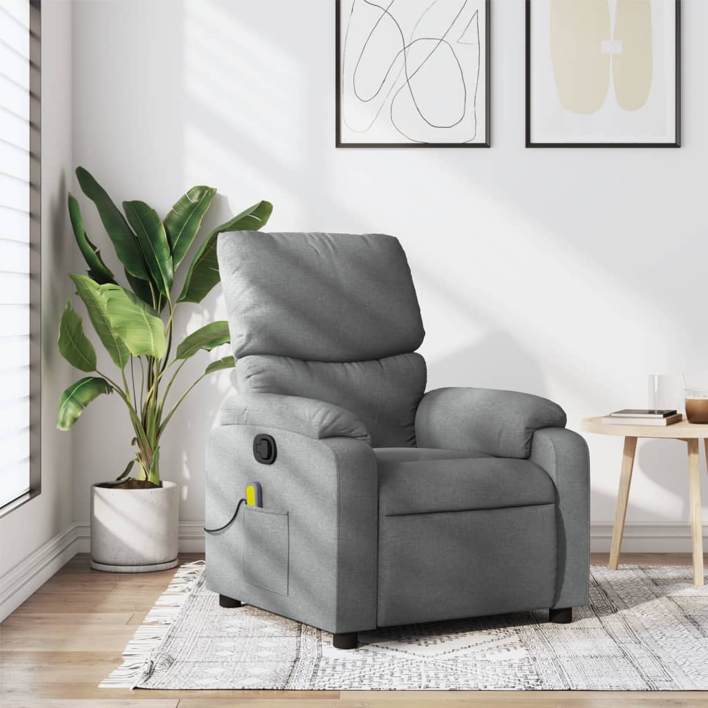 Massage Recliner Chair Fabric