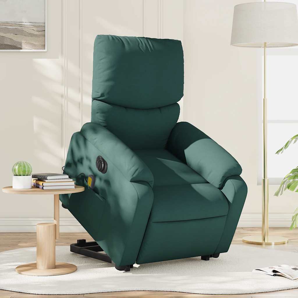 Electric Stand Up Massage Recliner Chair Fabric