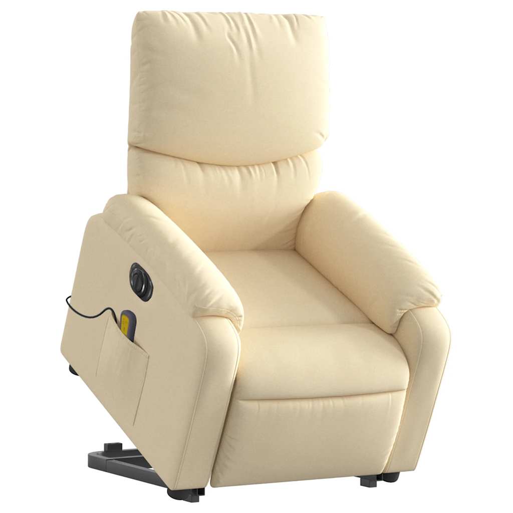 Electric Stand Up Massage Recliner Chair Fabric