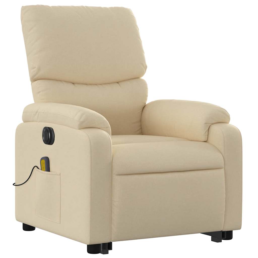 Electric Stand Up Massage Recliner Chair Fabric