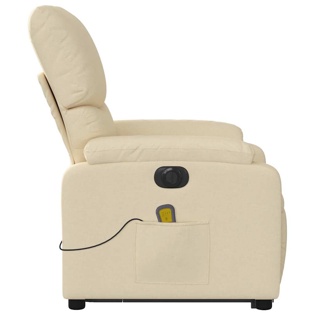 Electric Stand Up Massage Recliner Chair Fabric