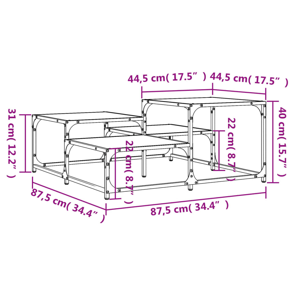 Coffee Table Engineered Wood