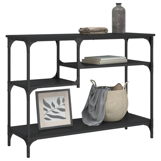 Console Table With Shelves 39.4&quot;X13.8&quot;X29.5&quot;