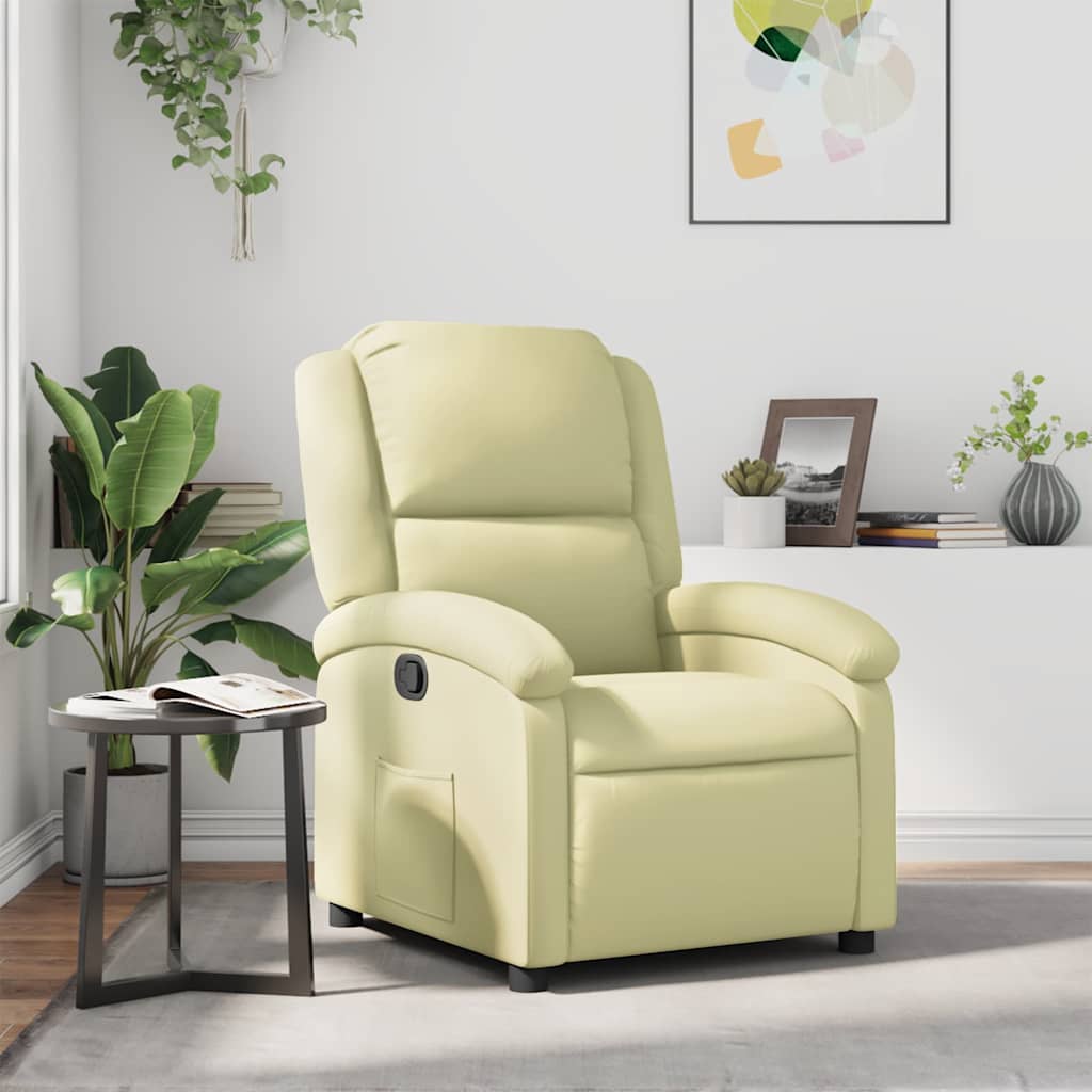 Recliner Chair Real Leather