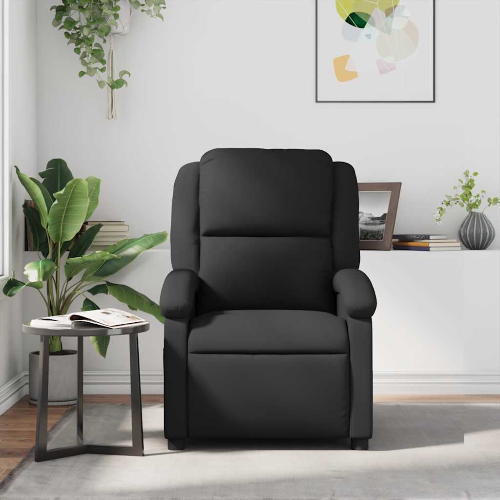 Massage Recliner Chair Real Leather