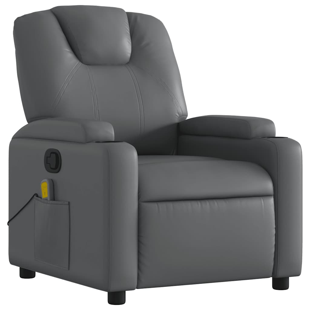 Massage Recliner Chair Faux Leather