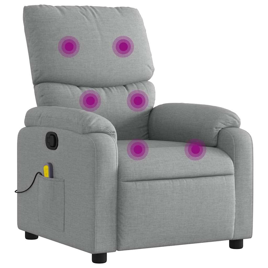 Massage Recliner Chair Fabric