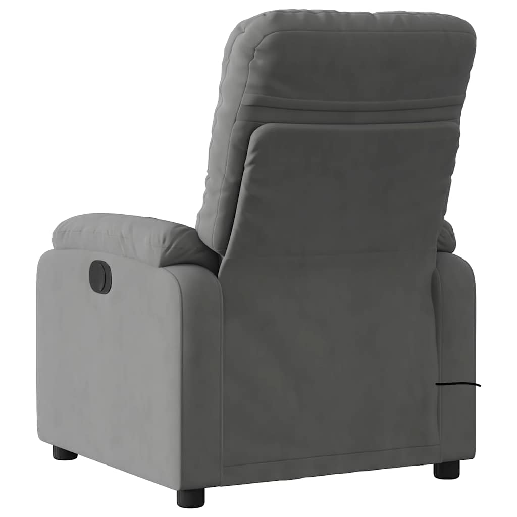 Massage Recliner Chair Microfiber Fabric