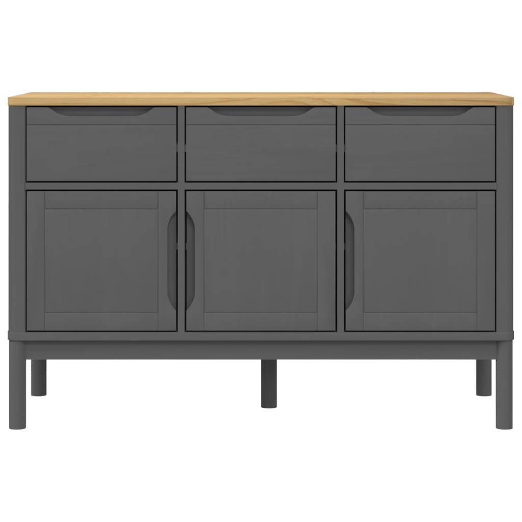 Sideboard Floro 44.9&quot;X16.9&quot;X29.1&quot; Solid Wood Pine