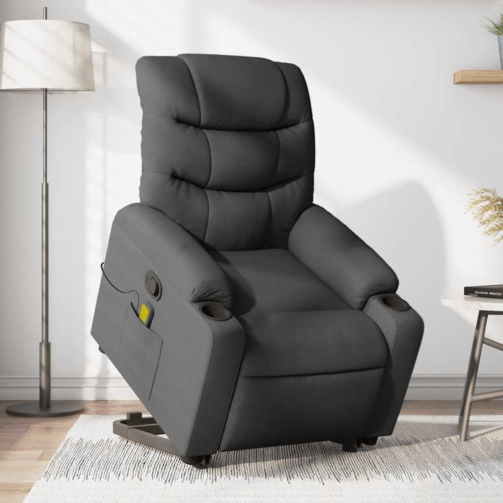 Stand Up Massage Recliner Chair Fabric