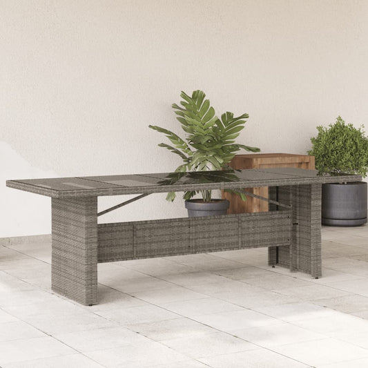 Patio Table With Top Poly Rattan